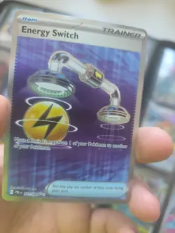 Energy Switch Full Art 107/084 Pitch Black Pokemon TCG English Card - Image 3