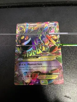 Pokemon TCG XY Phantom Forces Mega M Gengar EX Holo Card #35 2014 - Image 1