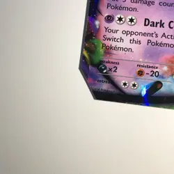 Pokemon Company Gengar EX 34/119 XY Phantom Forces Ultra Rare Holo DAMAGED - Image 5