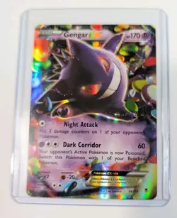 Pokemon Gengar EX 34/119 Phantom Forces Ultra Rare Holo NM 2014 - Image 2