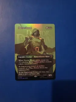 Doctor Doom (Borderless Foil) (0365) Marvel Super Heroes Mtg M/NM - Image 1