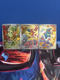 Pokemon TCG - First Partner Illustration Collection Series 2 - Johto Gen 2 Set - Image 1