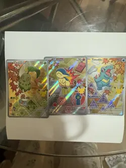 Pokemon TCG: First Partner Illustration Collection Series 2 - JOHTO GEN 2 set - Image 2