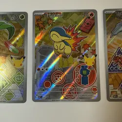 Pokemon TCG First Partner Illustration Collection Series 2 Johto Gen 2 Set - Image 3