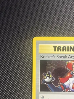 Pokemon Team Rocket TCG Rocket's Sneak Attack Holo Card 16/82 - LP - Image 2