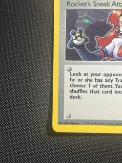 Pokemon Team Rocket TCG Rocket's Sneak Attack Holo Card 16/82 - LP - Image 4