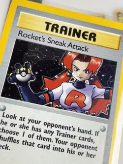Pokemon TCG Rocket's Sneak Attack Rare Holo Card #16/82 Team Rocket NM Mint Pack - Image 5