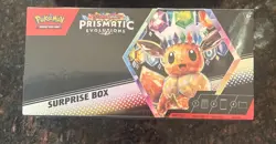 Pokemon TCG Scarlet & Violet Prismatic Evolutions Surprise Box (Lot of 3) SEALED - Image 2