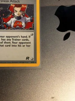 Pokemon Team Rocket TCG Rocket's Sneak Attack Holo Card 16/82 - Image 5