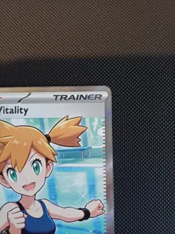 Pokemon TCG Misty's Vitality 111/084 PBL Pitch Black Ultra Rare Full Art EN - Image 4