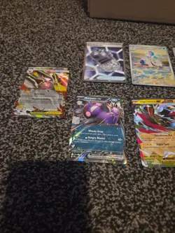Pokemon TCG | Pitch Black Illustration Rare, EX & Full Art X11 Card Bundle - Image 4