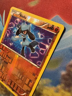 Pokemon Card Riolu (75) Reverse Holo LP Plasma Storm 75/135 - Image 3