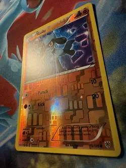 Pokemon Card Riolu (75) Reverse Holo LP Plasma Storm 75/135 - Image 5