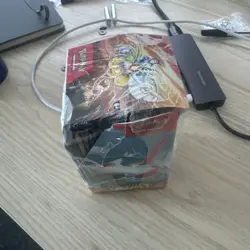 Pokemon Surging Sparks Half Booster Box 18 Packs Factory Sealed (rip on side) - Image 5