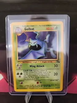 Golbat 34/62 Pokemon TCG Fossil Unlimited Non Holo LP - Image 3