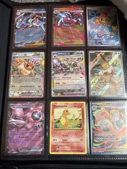 Pokemon TCG Evolutions 18-Card Lot English Holo EX V Full Art Charizard - Image 1