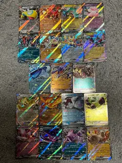 Bulk Lot of 320 Pokemon Card Japanese RR Mix - Image 2