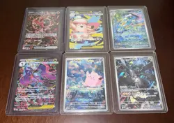 Nintendo Pokemon TCG 7-Card Holo Lot Full Art Oricorio Clefairy Mega Dragalge EX - Image 1