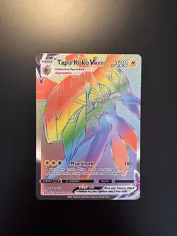 Pokemon TCG - Tapu Koko VMAX (Secret) 166/163 Battle Styles Holo - Image 1