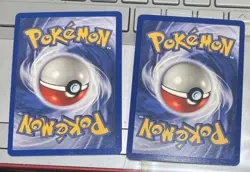 🍭 POLIWAG 59/102 POLIWHIRL 38/102 Base Set 2 EVOLUTION Pokemon Card LOT LP - Image 2