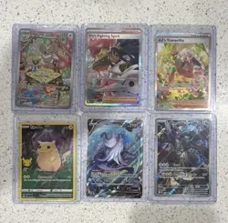 Pokemon TCG 6-Card Holo Full Art Lot English Pikachu Galarian Articuno V - Image 1