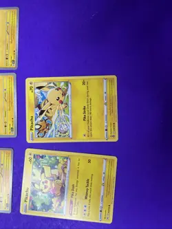 Five (5) Pikachu Card Lot - Pokemon TCG - Image 5