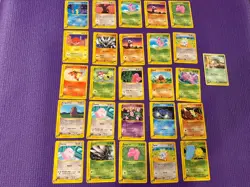 Pokemon Card eReader 26 Card Mini Lot Non Holo LP/MP - Image 1