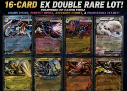 Mega Greninja ex DR Promo 16 Card Pokemon Lot Chaos Rising EX Evolution NM - Image 1