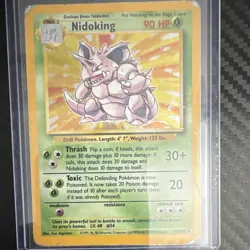 Wizards Pokemon TCG Base Set Holo 4-Card Lot Nidoking Venusaur Raichu 1999 - Image 1