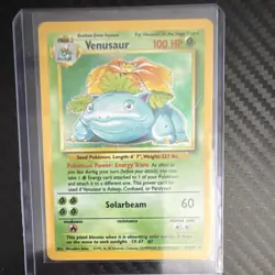 Wizards Pokemon TCG Base Set Holo 4-Card Lot Nidoking Venusaur Raichu 1999 - Image 3