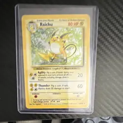 Wizards Pokemon TCG Base Set Holo 4-Card Lot Nidoking Venusaur Raichu 1999 - Image 5
