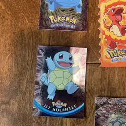 Pokemon Vintage 1998 Topps TV Animation Edition Mixed 14 Card Lot Charizard - Image 5