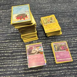 Pokemon TCG mixed 470 card lot- Holos and Reverse Holos mixed in - Image 1