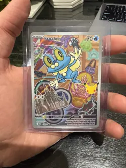 Pokemon First partner illustration series 3 Fennekin Froakie Chespin 3 Card Lot - Image 3