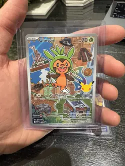 Pokemon First partner illustration series 3 Fennekin Froakie Chespin 3 Card Lot - Image 4