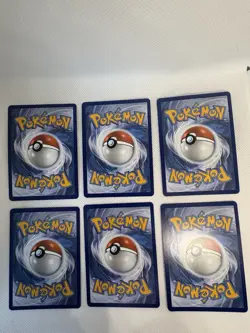 Pokemon TCG 7-Card Holo Lot EX Pitch Black incl Wailord ex Rampardos - Image 2