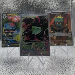 Pokemon TCG Mega Evolution Eng (3) card lot , Illustration Rare, Ultra Rare NM - Image 1