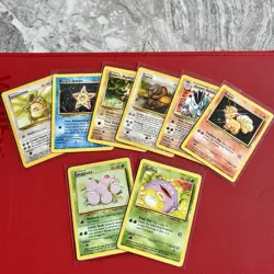 Pokemon TCG: Vintage Card Lot Gym Challenge Jungle Base Set 2 8 Card Bundle MP+ - Image 3