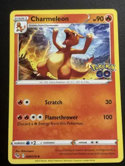 Pokemon TCG Pokemon GO 6-Card Lot Bulbasaur/Ivysaur/Charmander + More - Image 4
