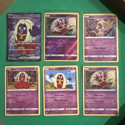 Jynx Pokemon Card Lot 6 Cards EX Full Art Reverse Holo 151 & More NM - Image 1