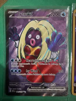 Jynx Pokemon Card Lot 6 Cards EX Full Art Reverse Holo 151 & More NM - Image 2