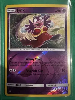 Jynx Pokemon Card Lot 6 Cards EX Full Art Reverse Holo 151 & More NM - Image 3