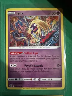 Jynx Pokemon Card Lot 6 Cards EX Full Art Reverse Holo 151 & More NM - Image 4