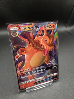 Pokemon Charizard GX TCG SM211 Black Star Promo Card Near Mint Condition Genuine - Image 3