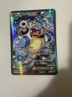 Blastoise EX XY122 Pokemon TCG XY Holo Promo EX 180 HP English - Image 1