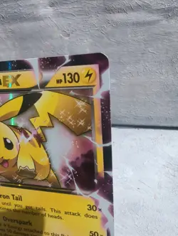 Pikachu EX XY84 Holo Promo Card XY Pokemon TCG English 2015 - Image 4