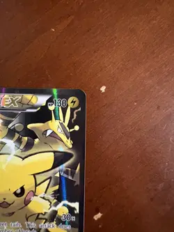 Pikachu EX XY124 XY Holo XY promo english pokemon card - Image 3
