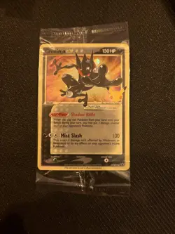 Pokemon Greninja TCG Gold Star SWSH144 Black Star Promo SEALED❤25th Anniversary - Image 1