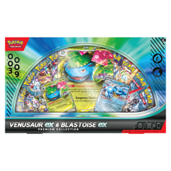 Set Of 2 Pokemon TGC Venusaur ex and Blastoise ex Premium Collection GameStop EX - Image 2