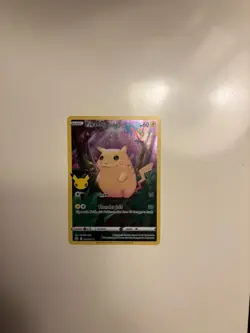 Pokemon Pikachu TCG Celebrations Card 005/025 25th Anniversary - Image 1